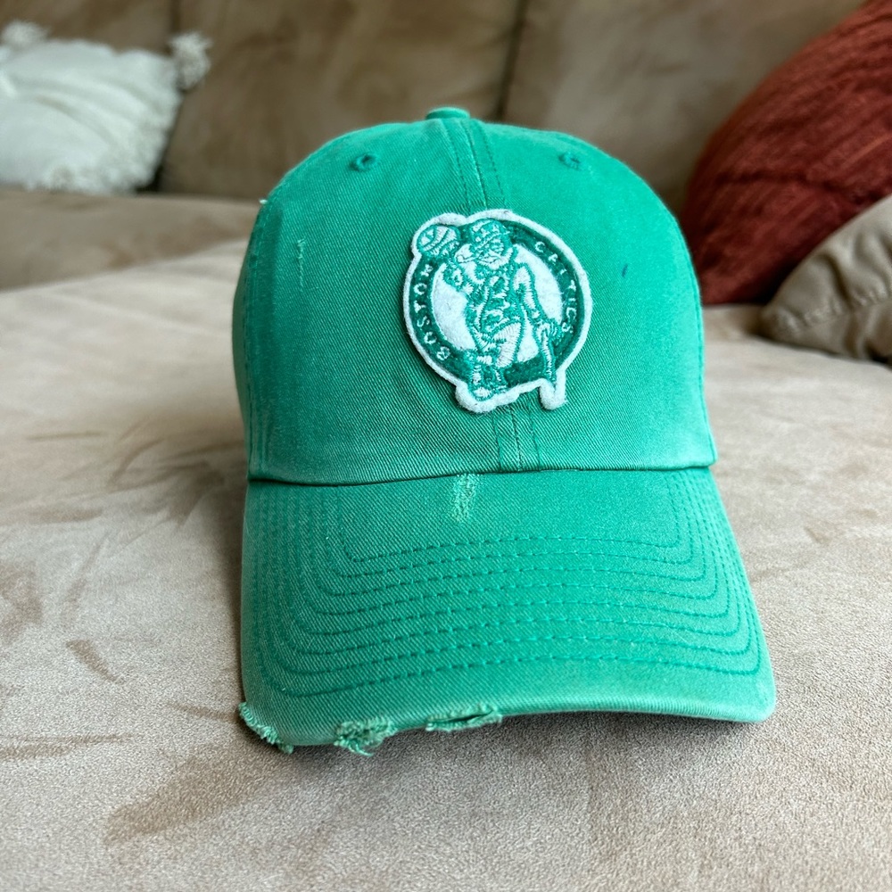 Boston Celtics Vintage Distressed Dad Hat